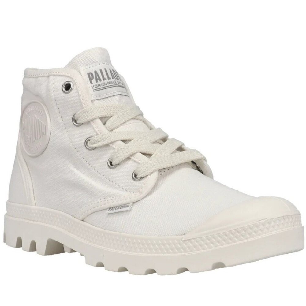 PALLADIUM Sneakers Boots 7.5 M Pampa Hi Women's High Tops Canvas Lace Up Shoes